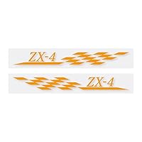 オリジナルカッティングステッカー Amazon.co.jp: カッティングステッカー ZX 乗りですがなにか？ 2枚1